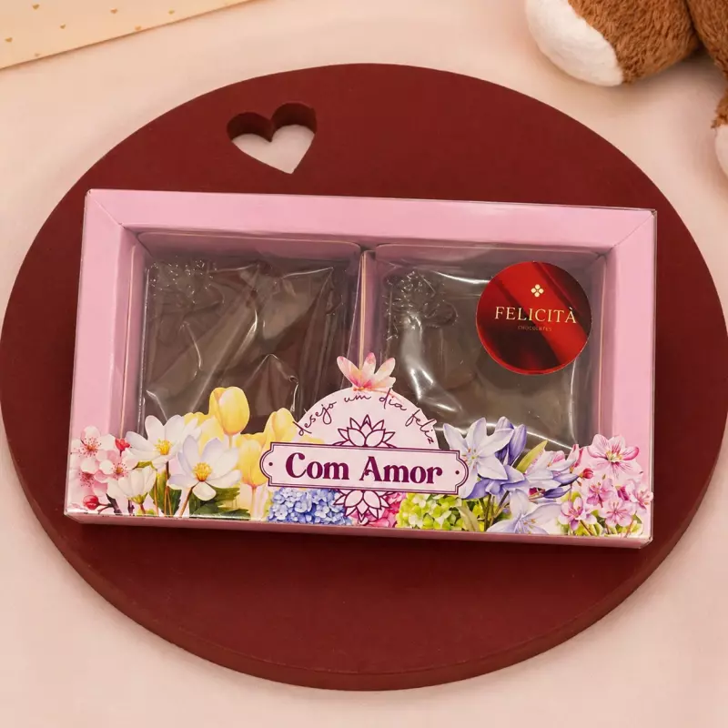 TABLETE FLORES DE CHOCOLATE
