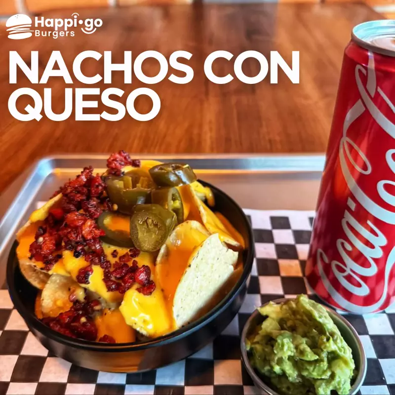 Nachos con queso