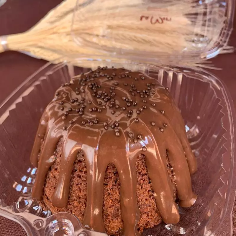Mini vulcão chocolatudo