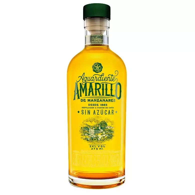 AGUARDIENTE AMARILLO 375 ML