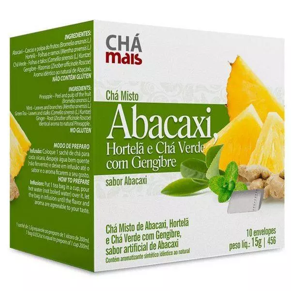 Chá Mais (Abac, hort, verde, geng)