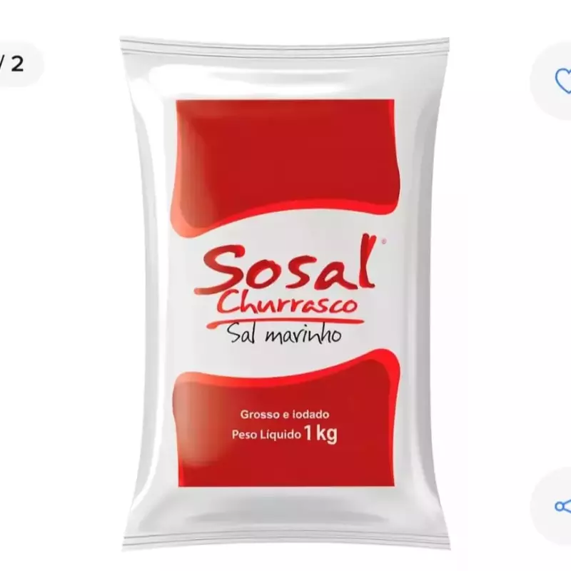 Sal Sosal  Churrasco 1Kg
