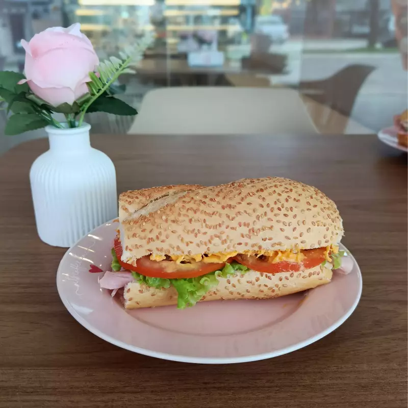 Sanduíche Gergelim de Frango