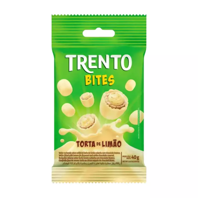 Trento Bites Torta de Limão 40G