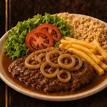 Bife de panela de pressão