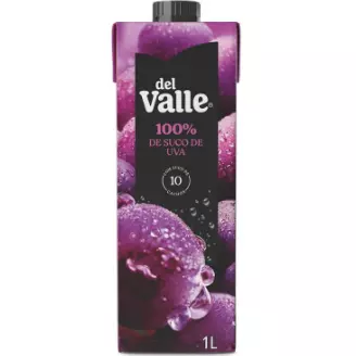 Suco Del Valle 100% Uva - 1L