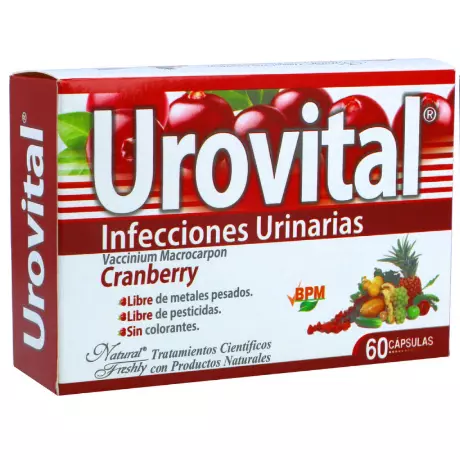 UROVITAL CRAMBERRY BLISTER 60 CAPSUL