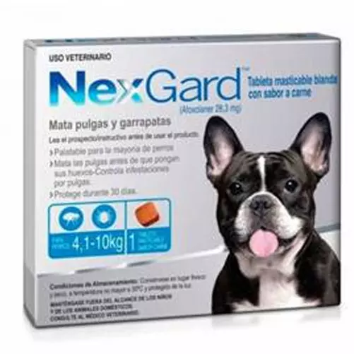 Nexgard de 4 a 10 kg