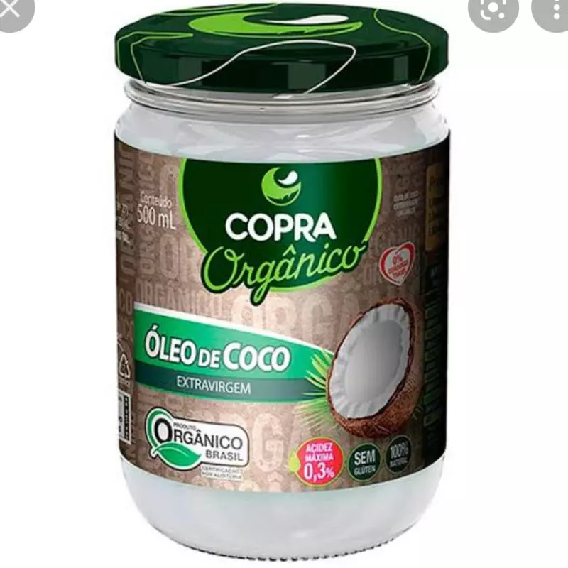 Óleo de coco Orgânico 500ml