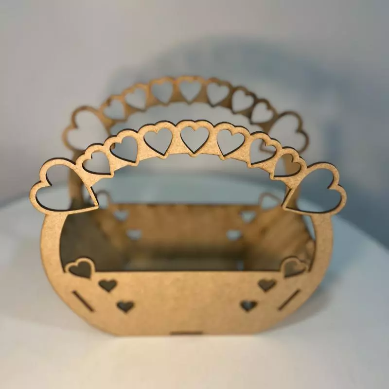 Cesta corações P COD: 3852