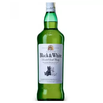WHISKY BLACK&WHITE 750ML