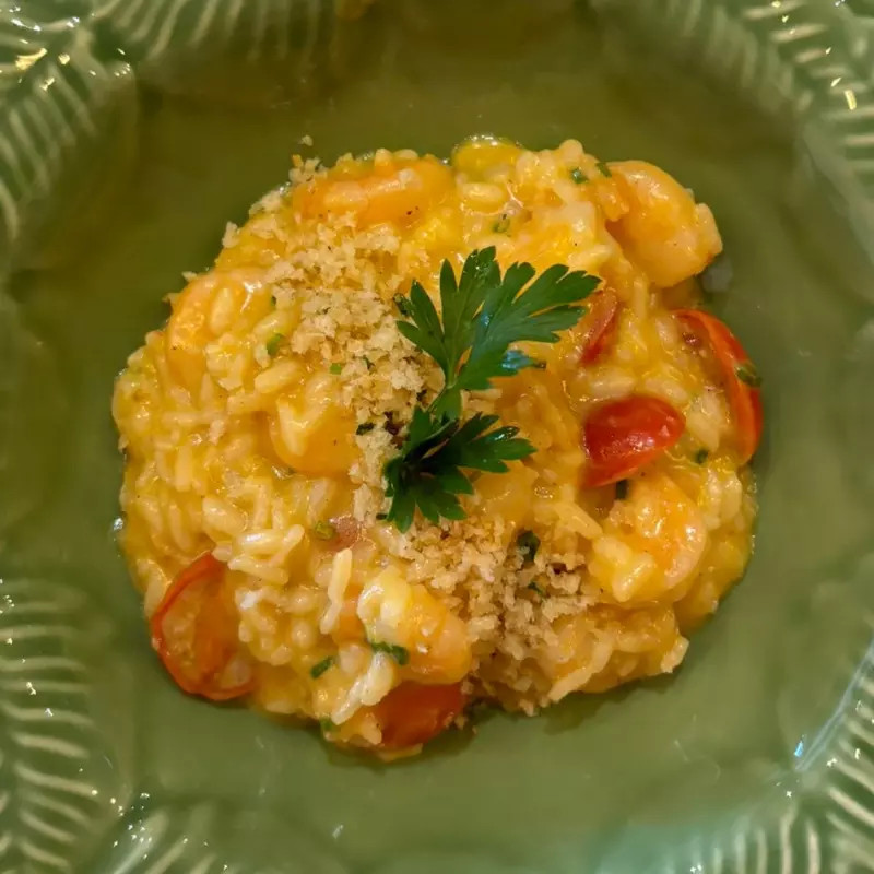 Risoto de Camarão