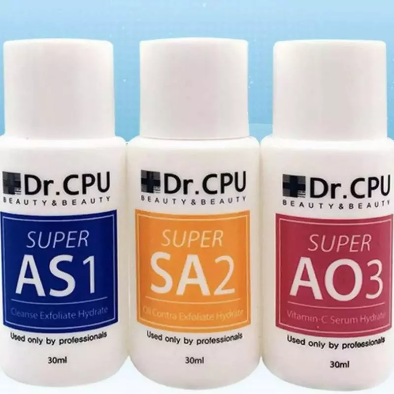 Líquidos para hidrafacial, Dr. CPU