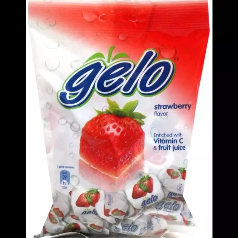 SKU 11762 Strawberry Flavor Gelo