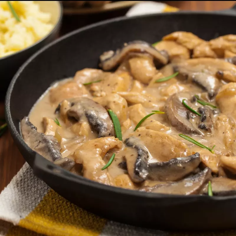 Pollo al Champignon