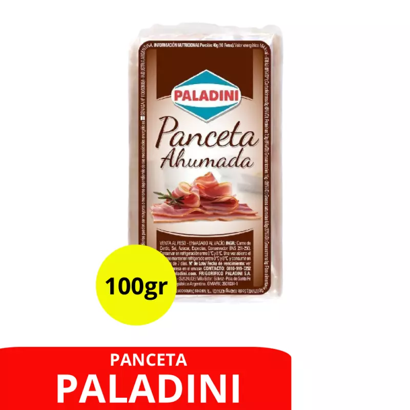 Panceta 100gr PALADINI