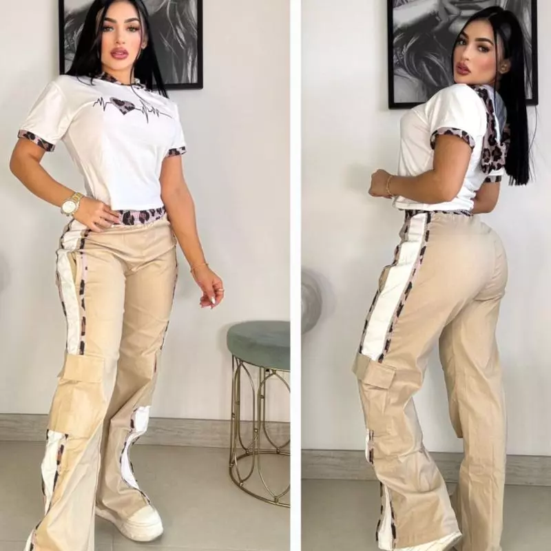 Conjunto Dama animalprint