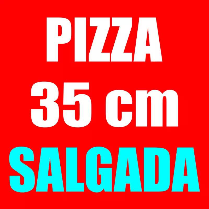 🔴 PIZZA 35CM (SALGADA) COMBOS