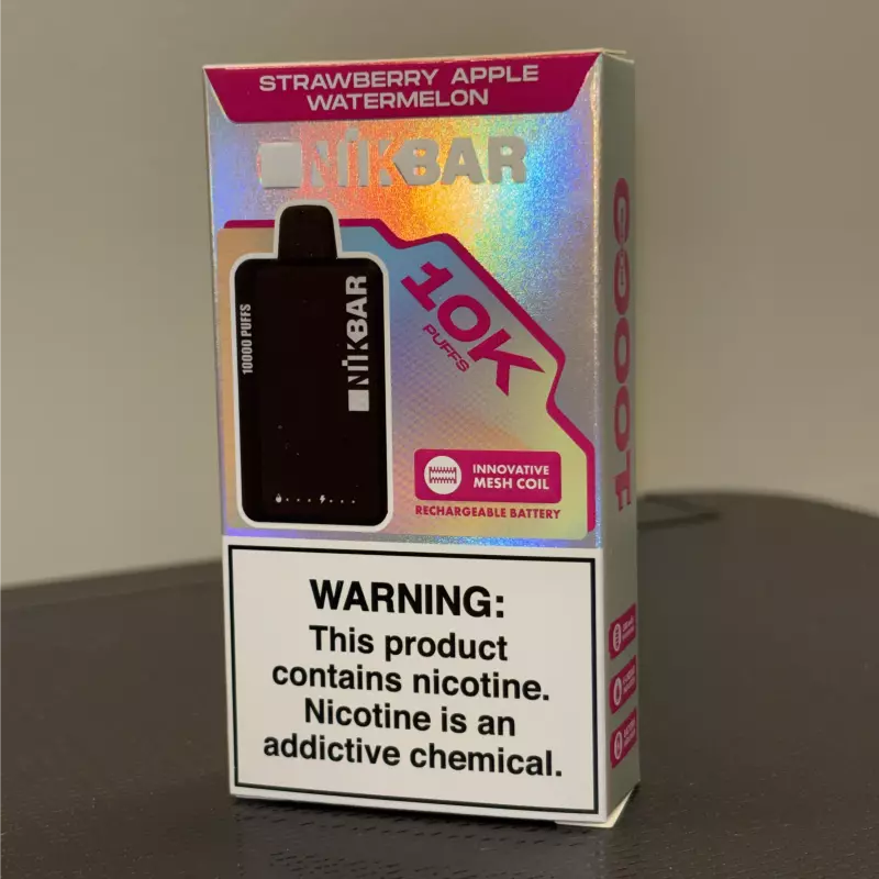 NIKBAR 10K  Morango Melancia Maçã