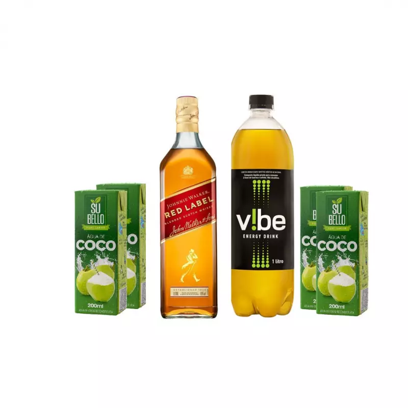 Combo Red Label 1l + Tsunami/Vibe