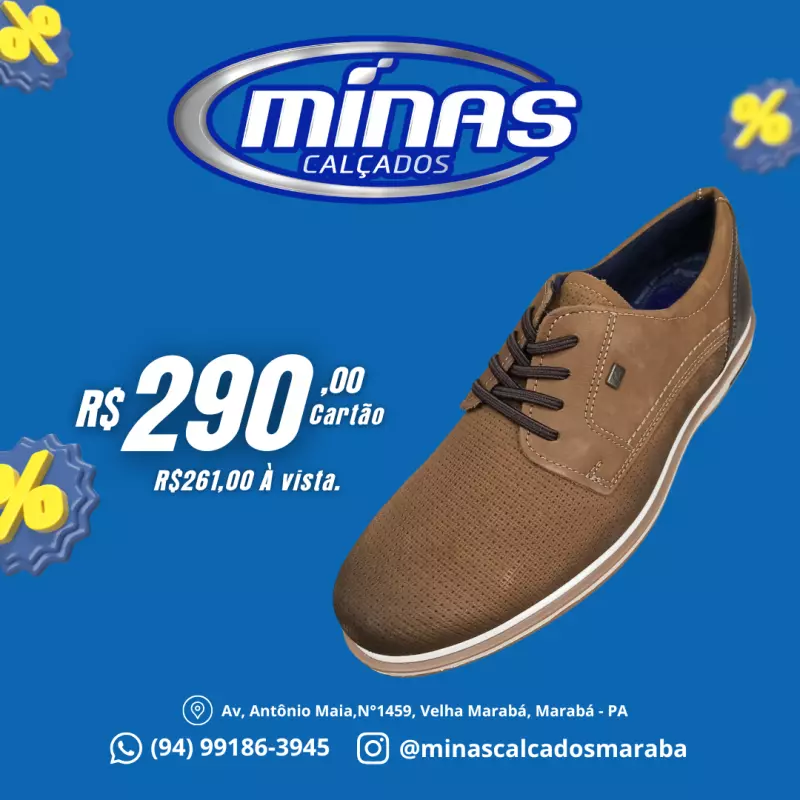 Sapato Mascavo RF:125113