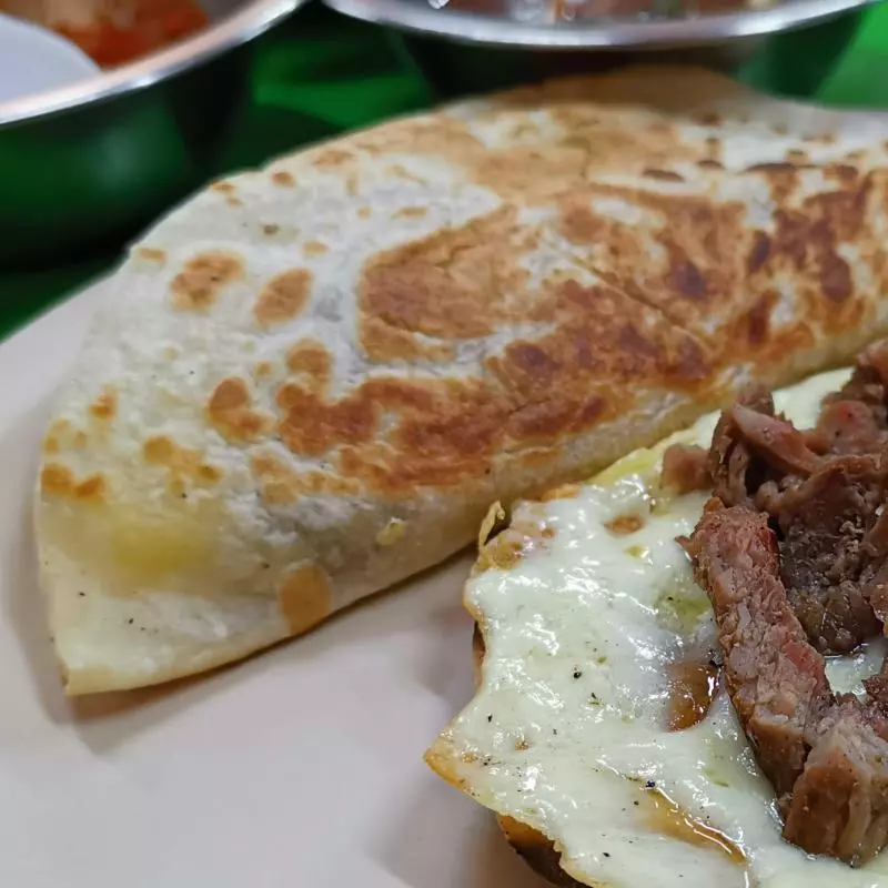 Taco Encostrado de Harina