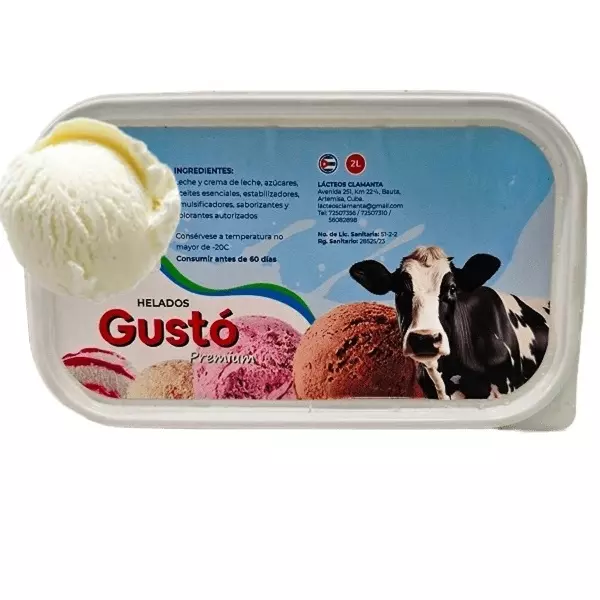 Helado de Platanito 2L