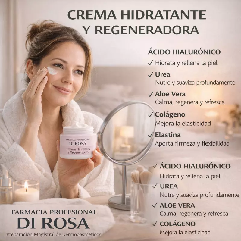 Crema Hidratante y Regeneradora