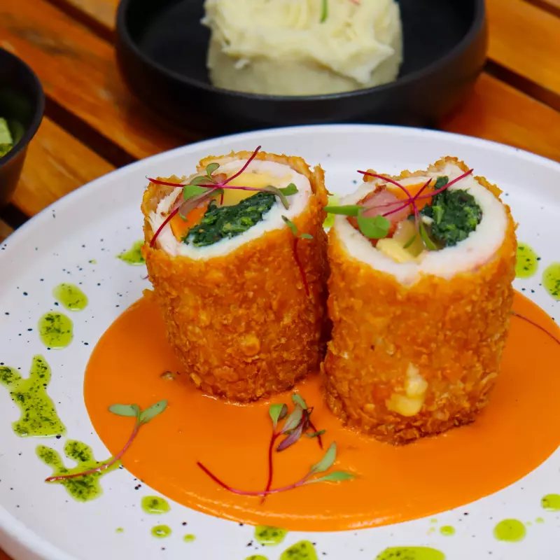Involtini de Pollo Crocante
