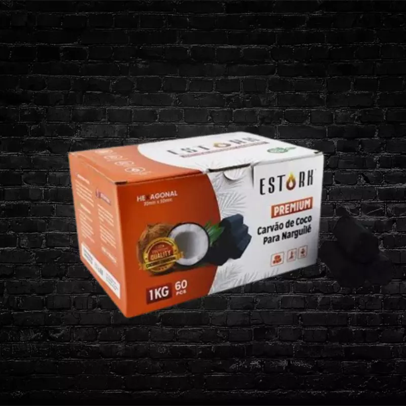 CARVÃO ESTORK 1KG