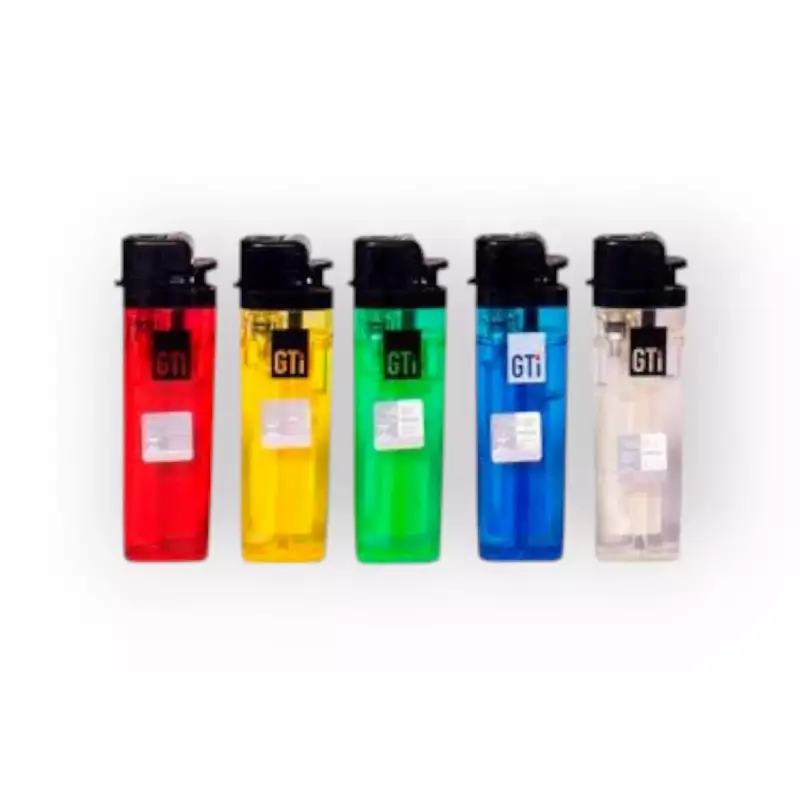 Isqueiro Transparente Rosa