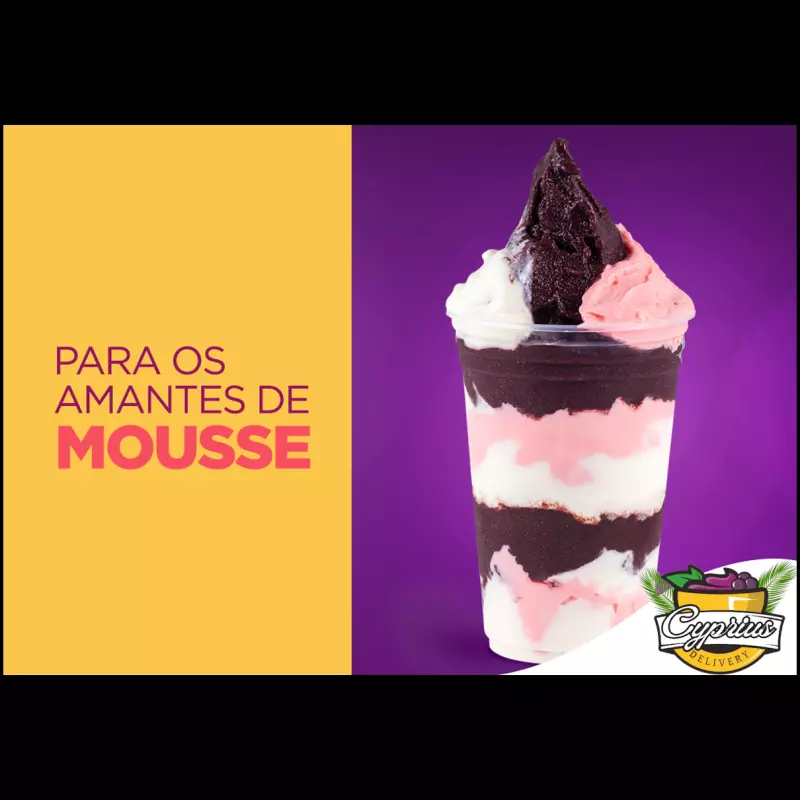Açaí Mousse 400 ml