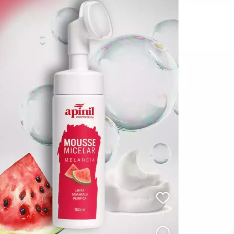 Mousse Micelar Melancia Apinil 150ml
