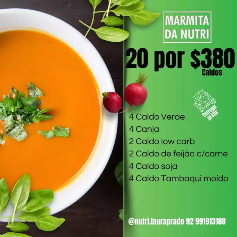 20 caldos