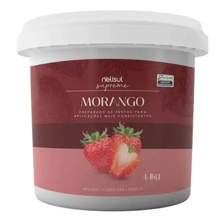 Geleia morango 4k