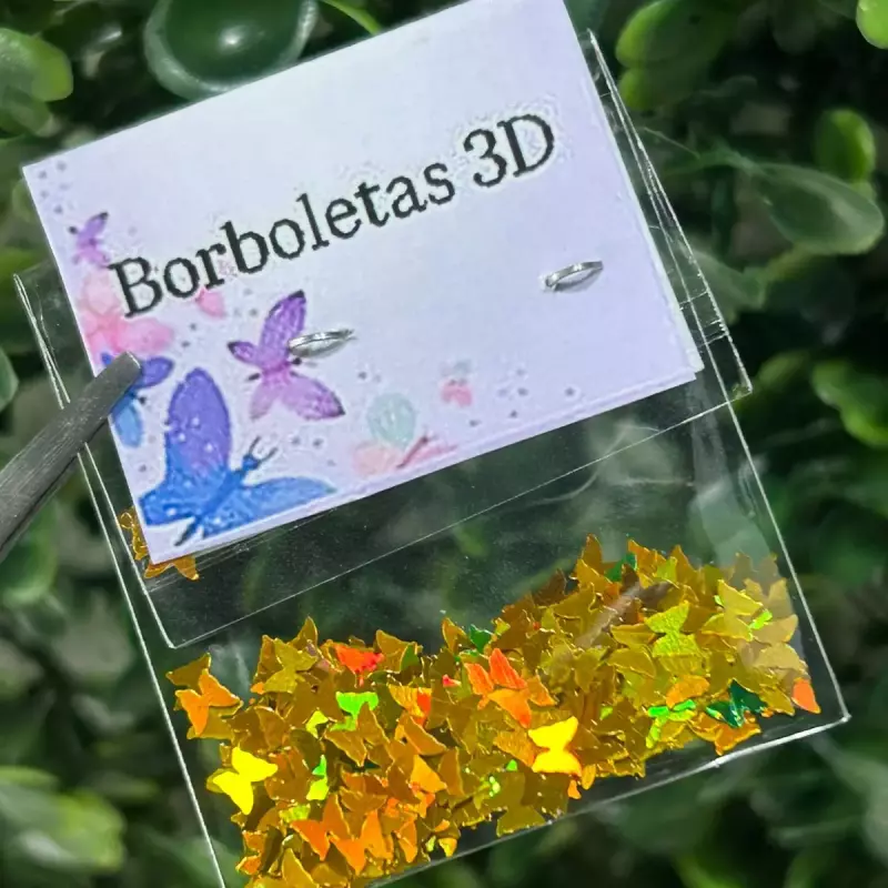 Borboletas Decoração 3D  N•10