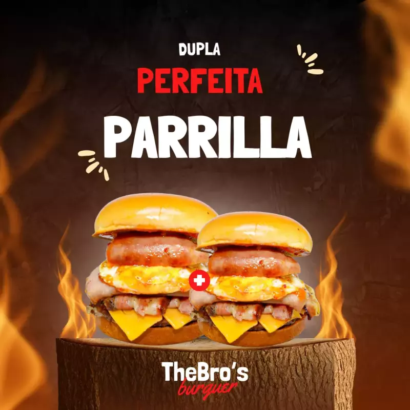 Dupla Perfeita Parrilla Burguer