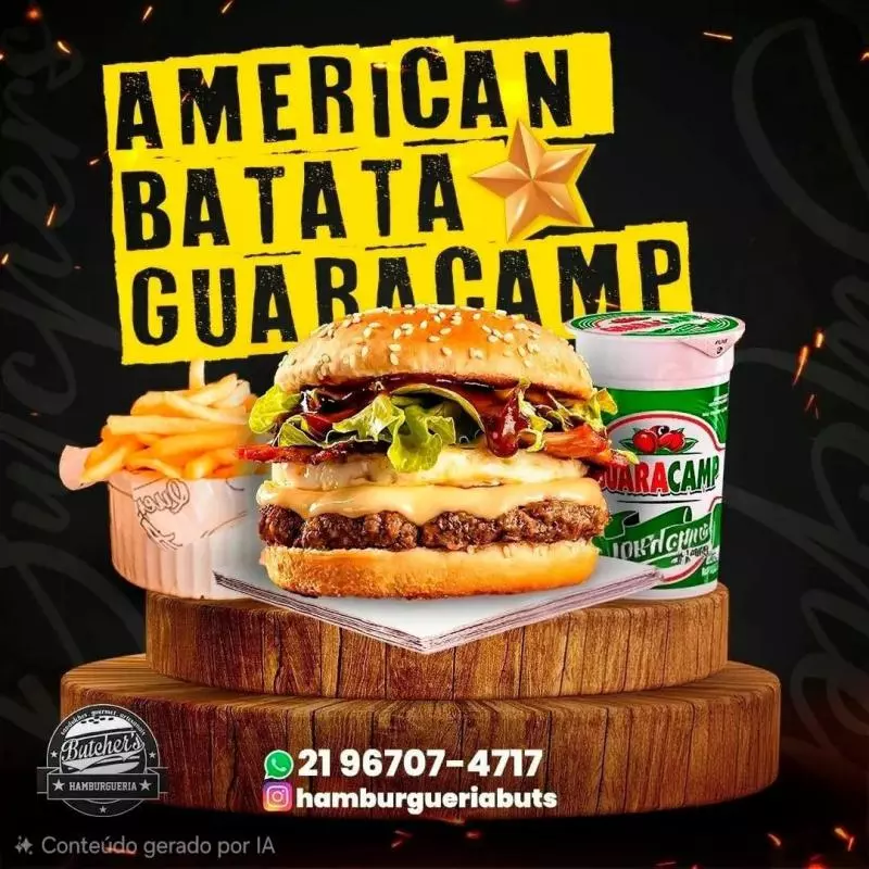 American,  batata P, guaracamp.