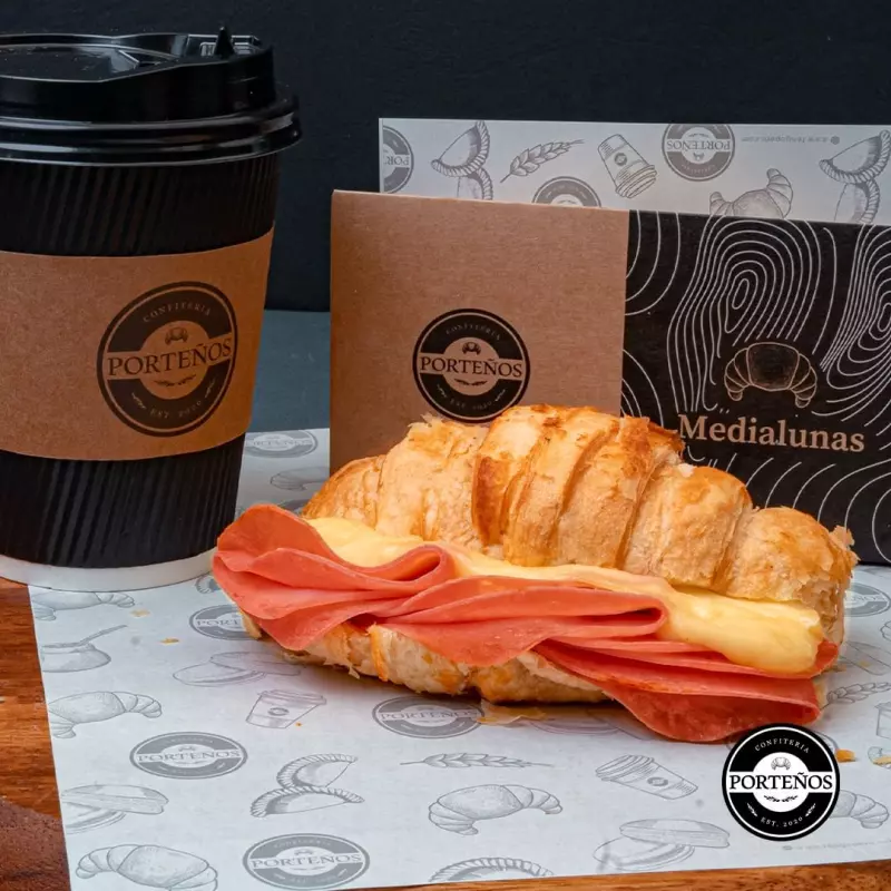 Luna Croissant Jamón y Queso