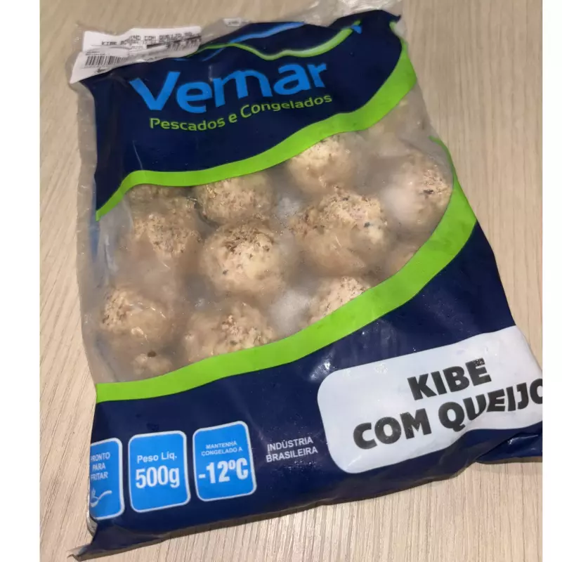 BOLINHO KIBE COM QUEIJO VEMAR