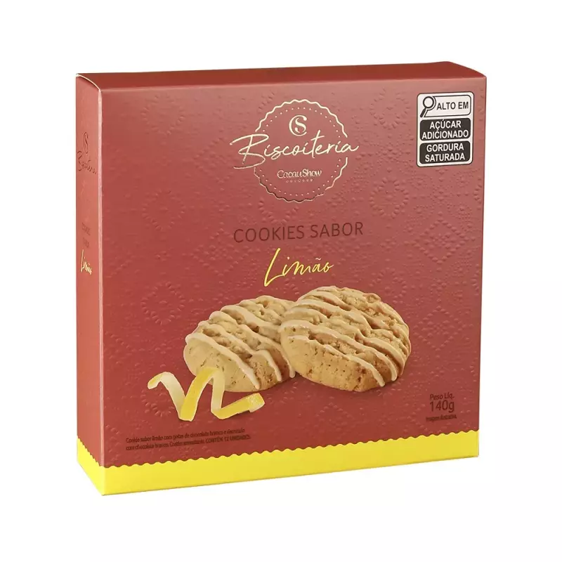 Cookies de Limão 140g
