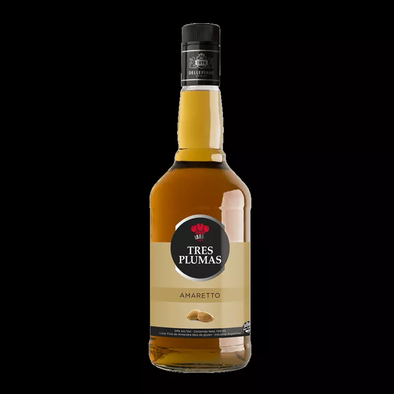 CREMA TRES PLUMAS AMARETTO 700ML