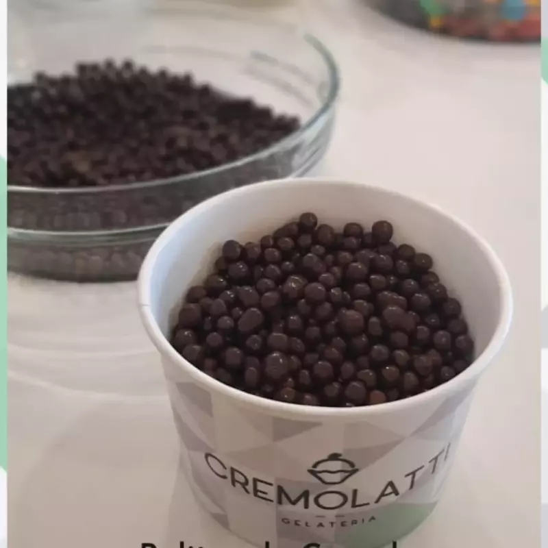 Topping bolitas de cereal bañadas