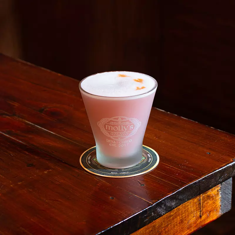 Pisco Sour de Fresa, Strawberry Sour