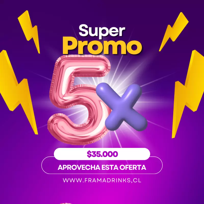 PROMO X5 Mojitos