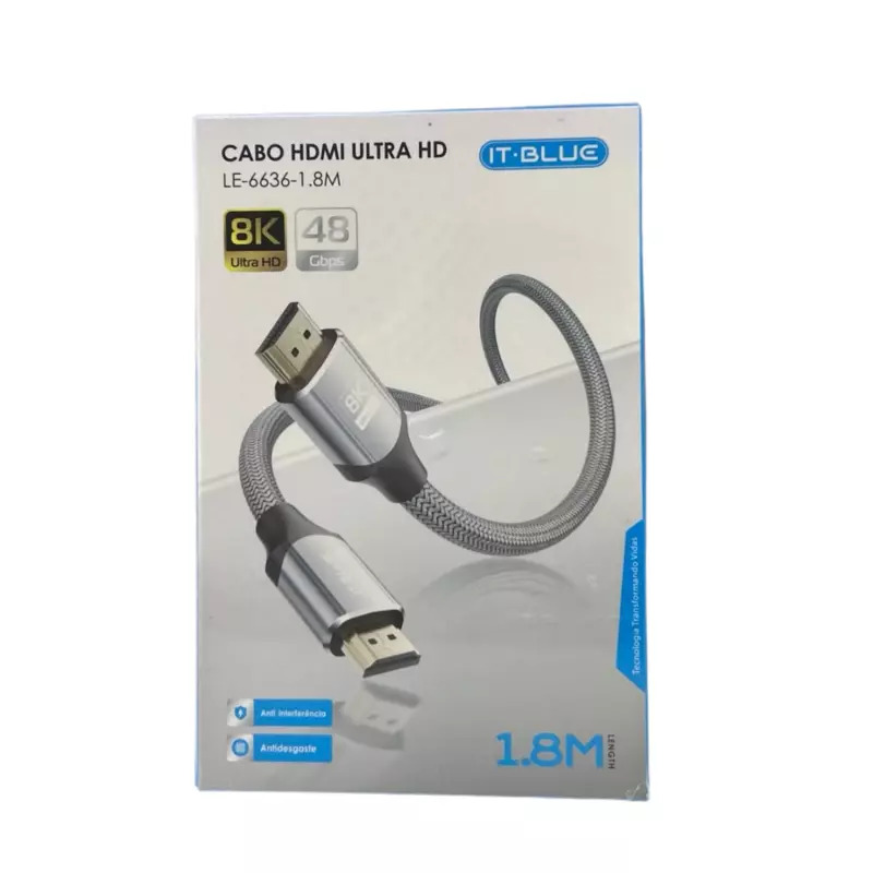 CABO HDMI ULTRA HD 1,8M LE-6636-1,8M