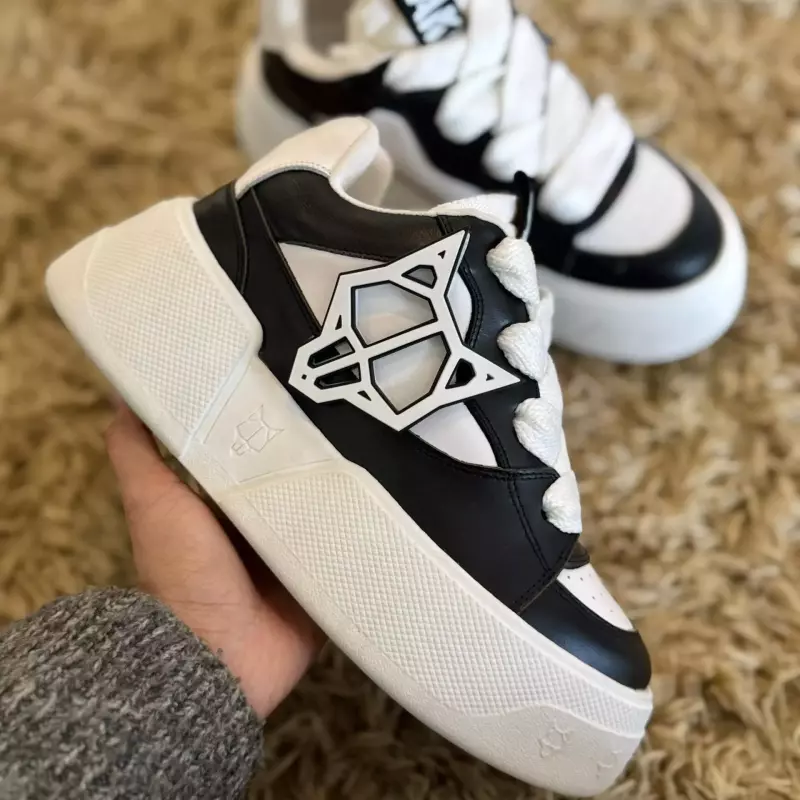 TENIS NAKED WOLFE BLACK&WHITE