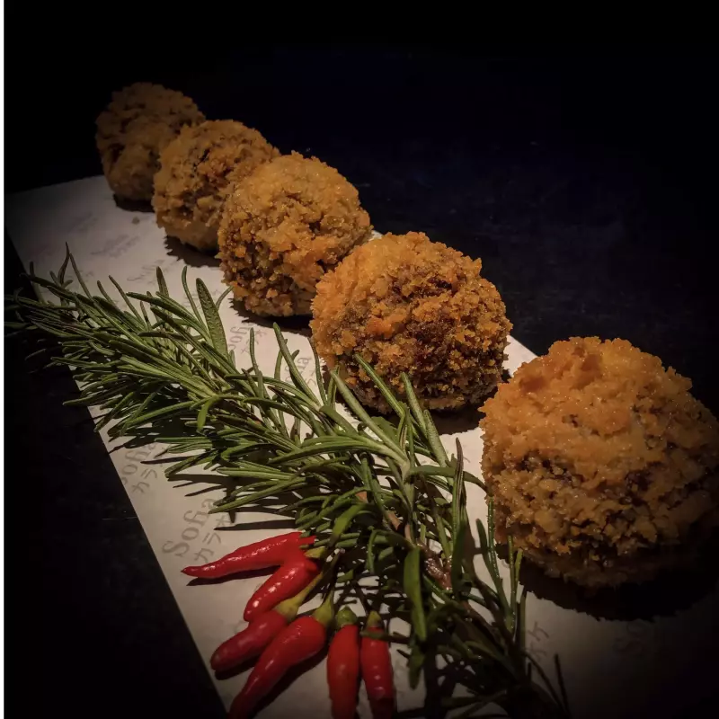 Croquetas de Carne de Panela