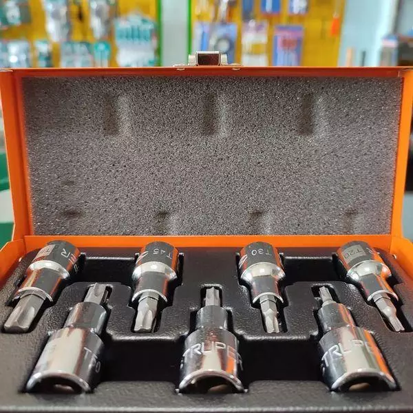 🧰 juego de copas torx 7 piezas🧰