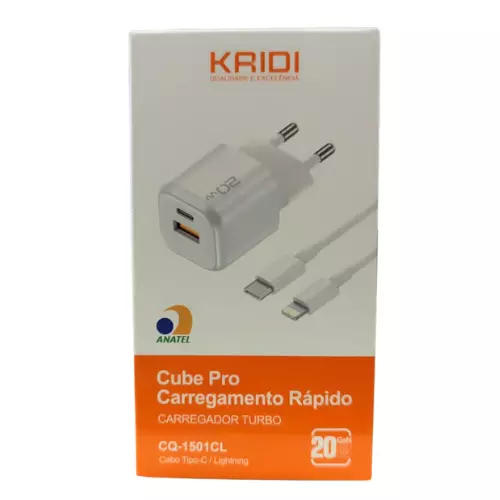 CARREGADOR KAIDI TURBO IOS CQ-1501CL